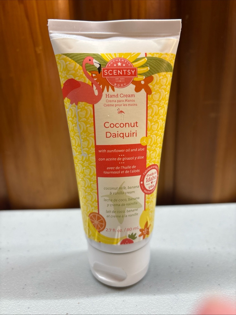 Scentsy Hand Cream Coconut Daiquiri Scent 2.7 fl. oz. Retired NEW